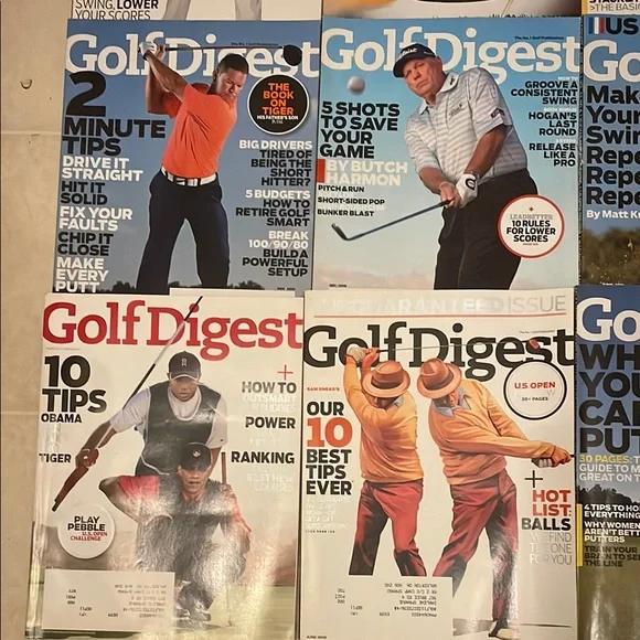 Golf Digest Magazine Collection 2010-2011 - Picture 5 of 10